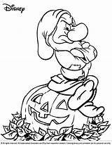 Coloring Halloween Disney Pages Kids Grumpy Coloringlibrary Holidays Many Cartoon sketch template