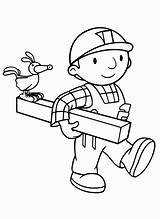 Bob Builder Coloring Pages Printable Duty sketch template