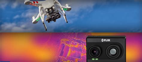 flir duo  world   compact dual sensor thermal imager  drones flir systems