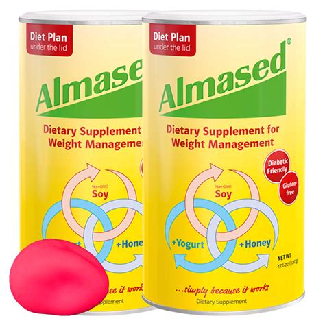 Almased Meal Replacement Shakes Soy Protein Powder For Weight Loss