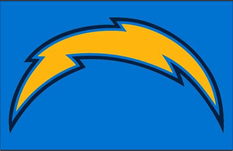 los angeles chargers logo primary dark logo national football league nfl chris creamers