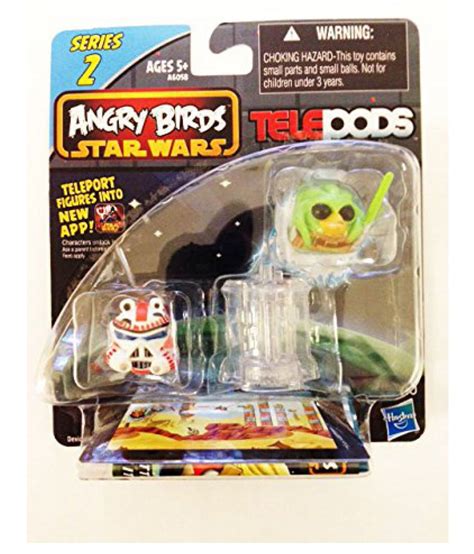 angry birds star wars telepods series  kit fisto bird shock trooper