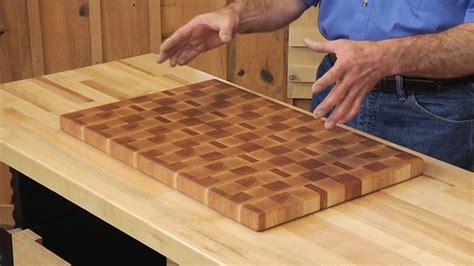 build   cutting board    plans
