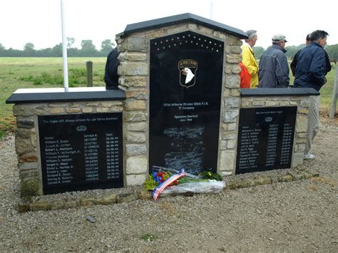 anne  fred europe  st airborne division memorial brecourt manor normandy