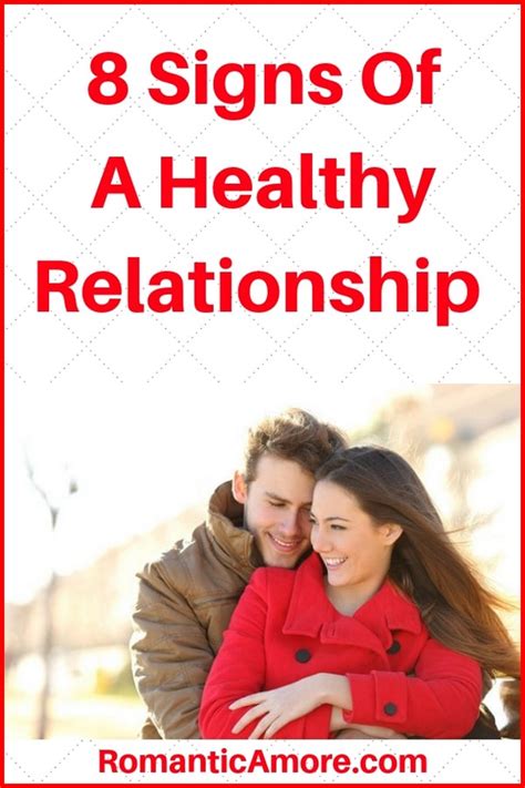 8 signs of a healthy relationship