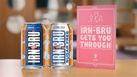 irn bru to keep getting you through with two new tv spots scottish
