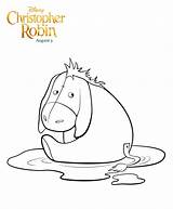Coloring Robin Christopher Eeyore Pages Disney Movie Sheets Printable Activity Pooh Colouring Piglet Winnie Choose Board Mamalikesthis sketch template
