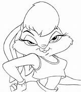 Lola Looney Tunes Bugs Pernalonga Namorada Bony Bos Laminas Kissing Tudodesenhos Turma Pintarcolorear Coelhinha sketch template
