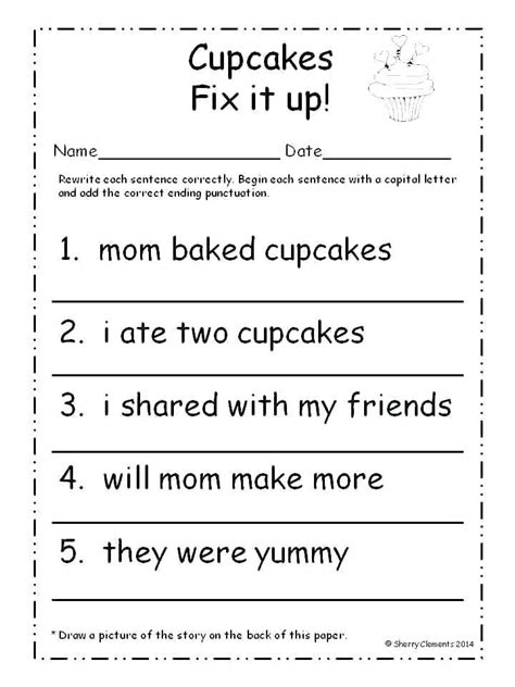 pin  carrie stermer  kindergarten writing paper capital letters