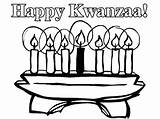 Kwanzaa Symbols Pages Coloring Getcolorings sketch template