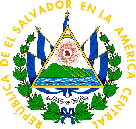 Coat Of Arms Of El Salvador Escudo De El Salvador