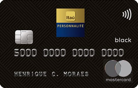 Cartão De Crédito Itaú Personnallité Mastercard® Black