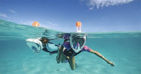 snorkeling pret  porter  easybreath chizzocute