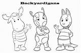 Backyardigans Coloring Pages Printable Gang Tasha Clipart Book Popular Getdrawings Xcolorings Library Coloringhome Getcolorings Comments sketch template