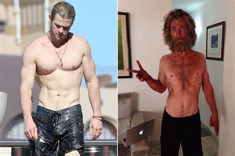 Chris Hemsworth Shows How Much Weight He Lost For Heart Of