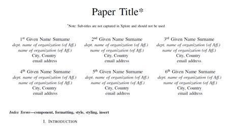 author names  ieee template tex latex stack exchange