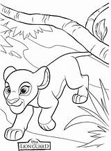 Lion Guard Coloring Pages Kiara Printable sketch template