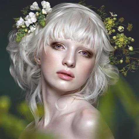 Albino Model Russian Albino Model Nastya Kumarova