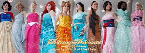 designer disney princess cosplay collection by street angel on deviantart