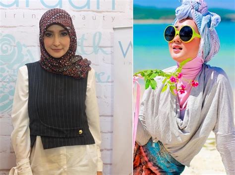 foto transformasi gaya hijab wanita indonesia dari masa