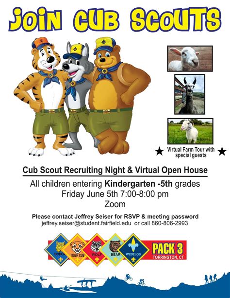 printable cub scout recruitment flyer template