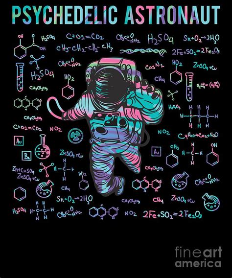 Psychedelic Space Astronaut Outer Space Rave Design Design
