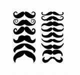 Handlebar Mustache Vector Moustache Drawing Getdrawings sketch template