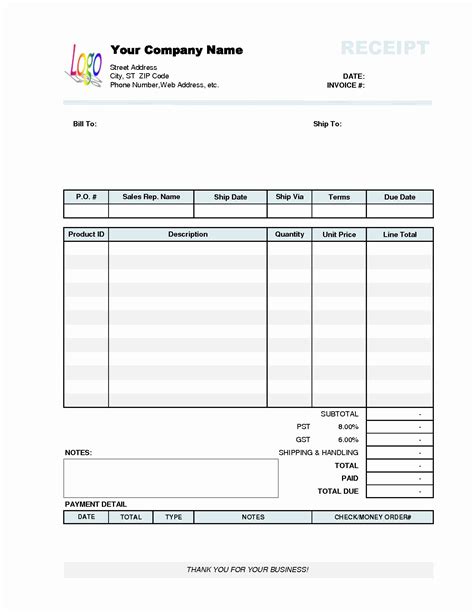 blank receipt template  cards design templates  receipt forms