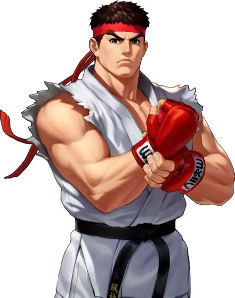 ryu street fighter art gallery page
