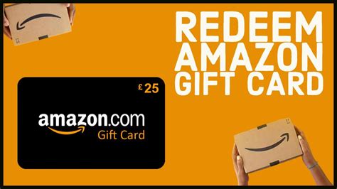 redeem  amazon gift card   youtube