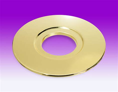 Ledlite Hole Conversion Plate Polished Brass