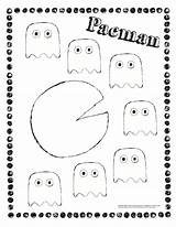 Coloring Pages Pacman Pac Man Print Adults Kids Popular Coloringhome Library Clipart sketch template
