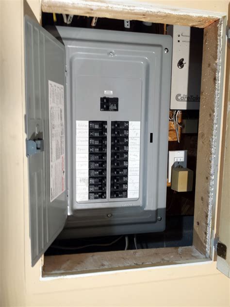 replace fuse box  service panel upgrade total electric