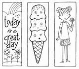 Bookmarks Printable Coloring Kids Wednesday Printables Color Three Pages Hotcakes Bookmark Spotgirl Colouring Template Adult Intended Choose Board sketch template