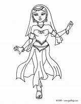 Princesse Persia Coloriage Imprimer Colorier Persa Perse Hellokids Persian Pricesse Línea sketch template