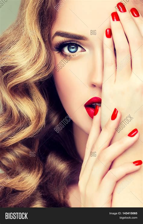 beautiful blonde model image and photo free trial bigstock