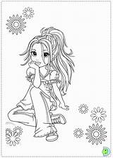 Moxie Coloring Girlz Pages Dinokids Printable Books Library Clipart Popular Close sketch template
