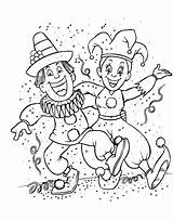 Fasching Disney Coloriage sketch template
