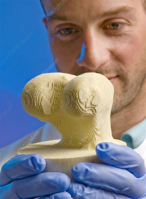 artificial bone research stock image  science photo library