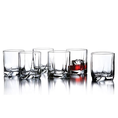 Style Setter Luna Double Old Fashioned Glasses Set Of 6 Free