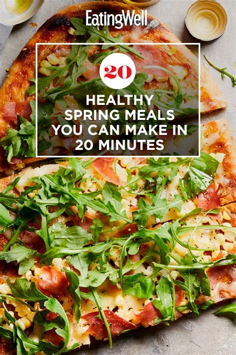 healthy spring meals      minutes spring recipes