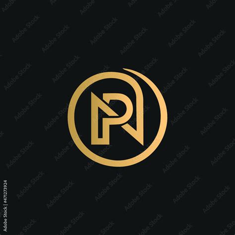 np logo vector np circle vector stock vector adobe stock