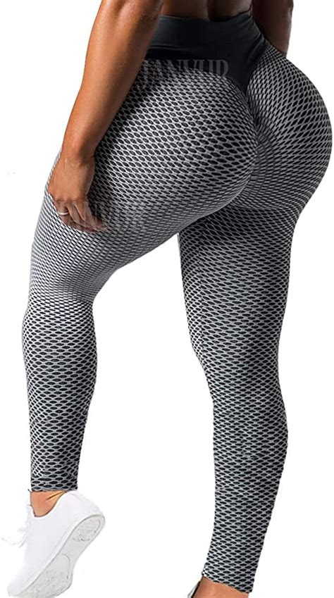 janvur women s ruched butt lifting anti cellulite leggings booty
