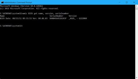 Guide Get Bios Information Via Command Prompt In Windows 10 Hot Sex