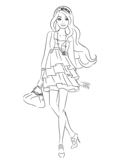 barbie family coloring pages   coloring pages  girls barbie