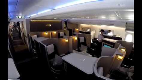 british airways first class on the a380 full flight video review hd youtube