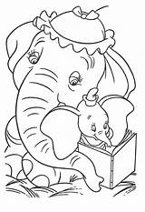 Dumbo Animaatjes Zurück sketch template