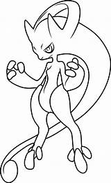 Mewtwo Pokemon Pages Coloringonly Pokémon Tapu Coloringpages101 sketch template