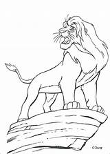Color Coloring Pages Guard Lion King Getcolorings Print Printable sketch template