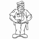 Police Coloring Pages Car Policeman Drawing Hat Uniform Cop Toddler Will Template Color Enforcement Law Sketch Convert Getdrawings School Amp sketch template